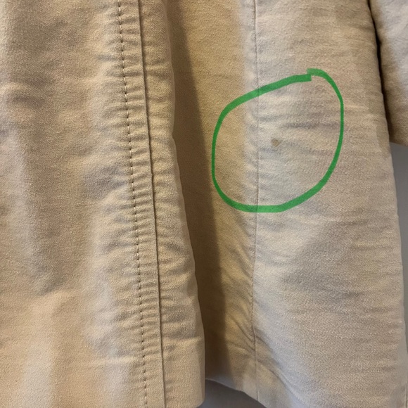 💖 Ann Taylor Petite Gorgeous Cream Winter Coat  Designer Coat Timeless s… - Picture 14 of 16